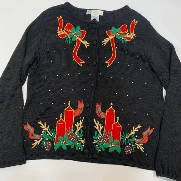 Studio Collection Sweaters - Vintage Studio Collection Knit Christmas Sweater